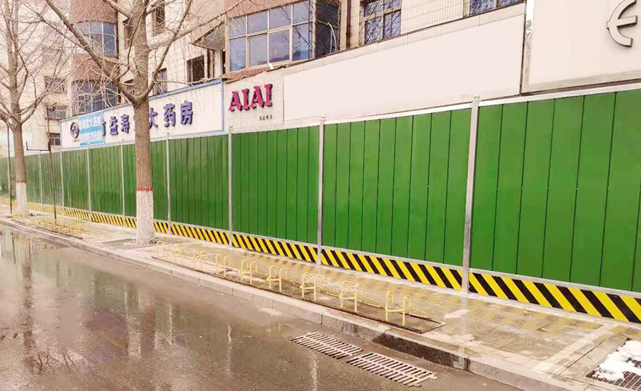 修建工地围挡图片-amjs澳金沙门线路首页实业洛阳围挡厂家