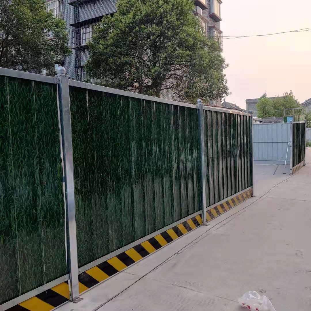 洛阳市老城区小石桥后街彩钢围挡-amjs澳金沙门线路首页实业洛阳围挡厂家