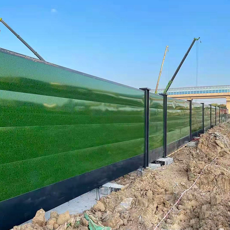 市政工程工地施工PVC小草彩钢装配式钢结构围挡围栏-amjs澳金沙门线路首页实业洛阳围挡厂家