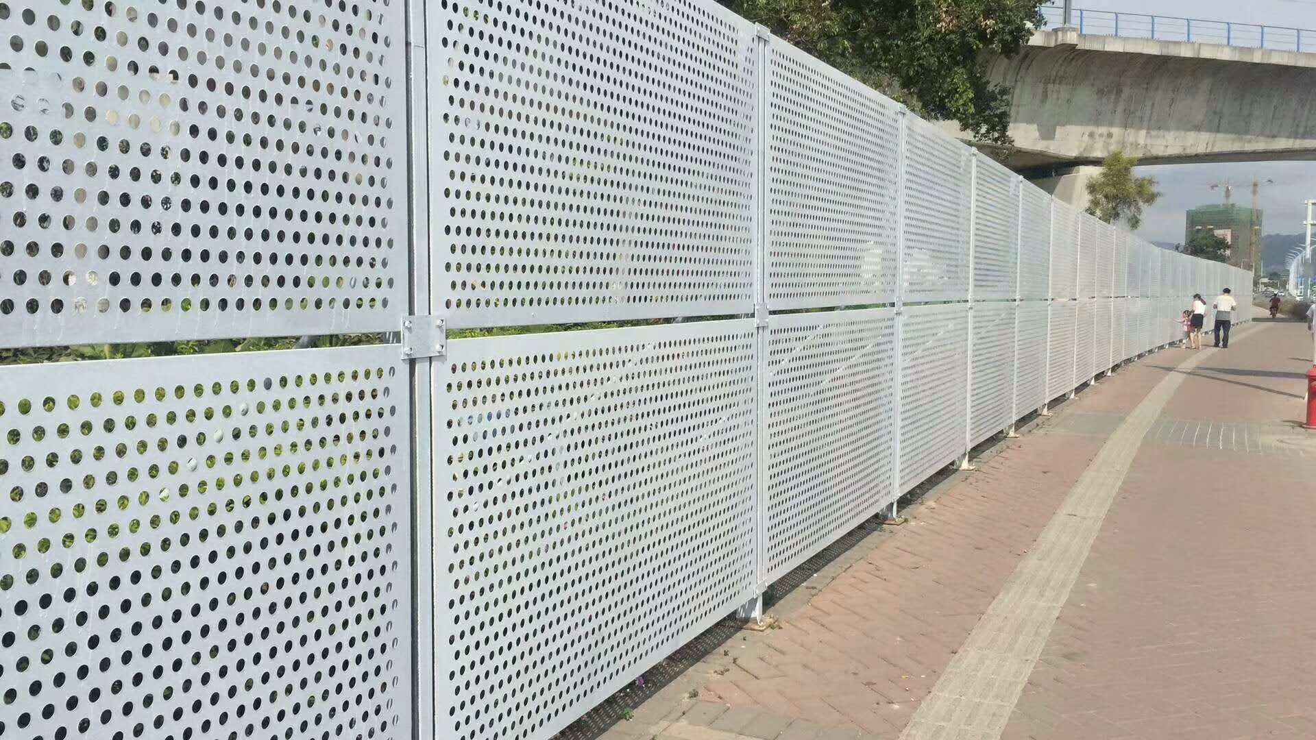 法库工地施工冲孔网围挡批发-amjs澳金沙门线路首页实业洛阳围挡厂家