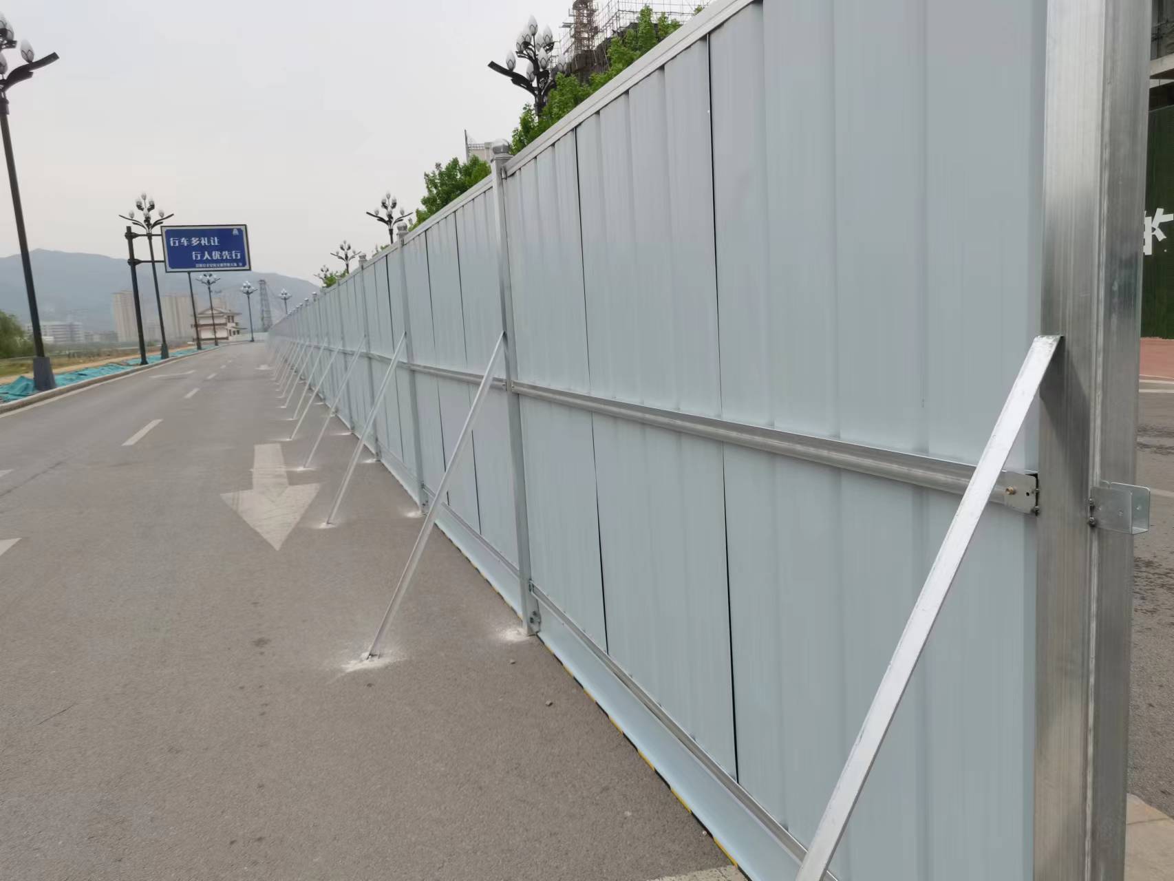 河南市政工地围挡施工供应商-amjs澳金沙门线路首页实业洛阳围挡厂家