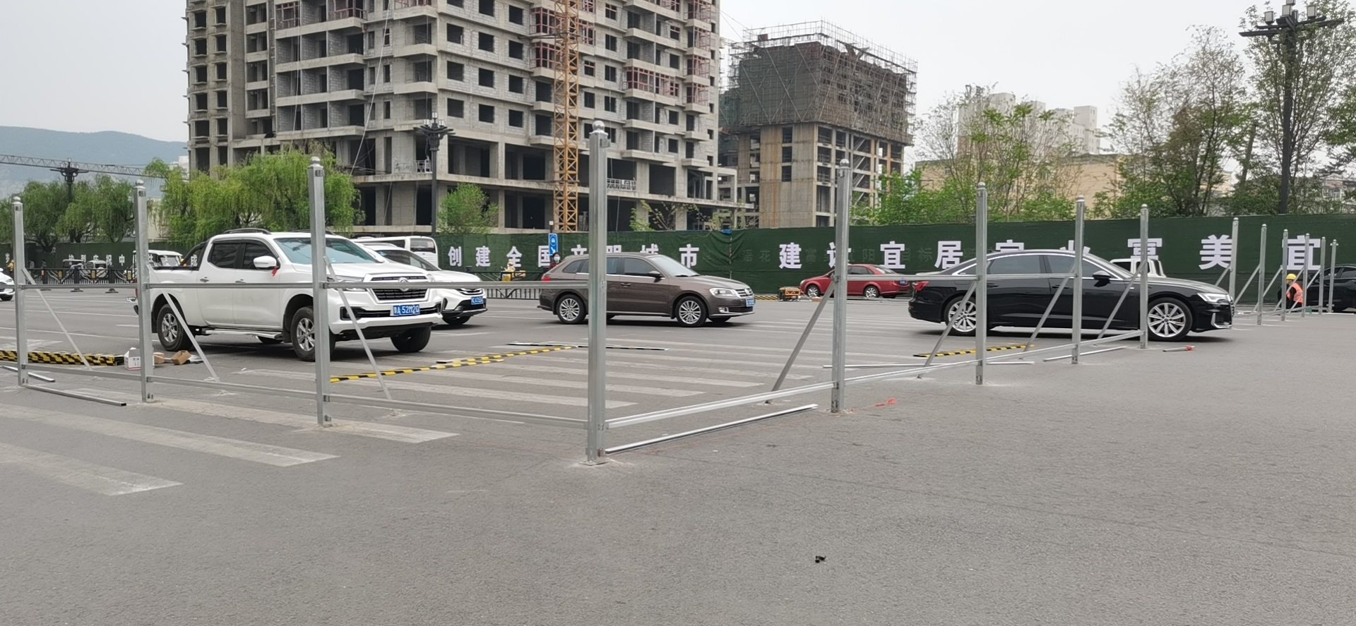 河南市政工地围挡施工供应商-amjs澳金沙门线路首页实业洛阳围挡厂家