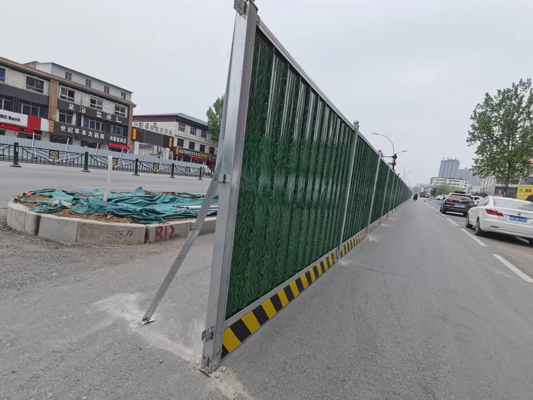 河南市政工地围挡施工供应商-amjs澳金沙门线路首页实业洛阳围挡厂家