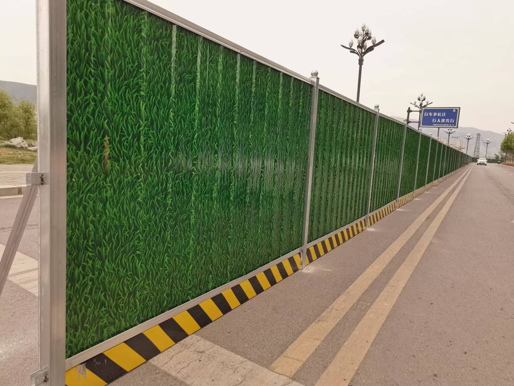河南市政工地围挡施工供应商-amjs澳金沙门线路首页实业洛阳围挡厂家