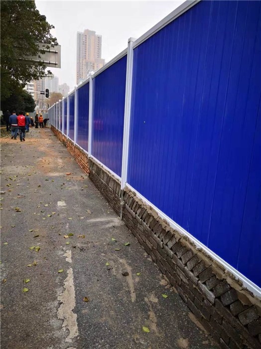 施工工地铁皮围挡施工计划-amjs澳金沙门线路首页实业洛阳围挡厂家
