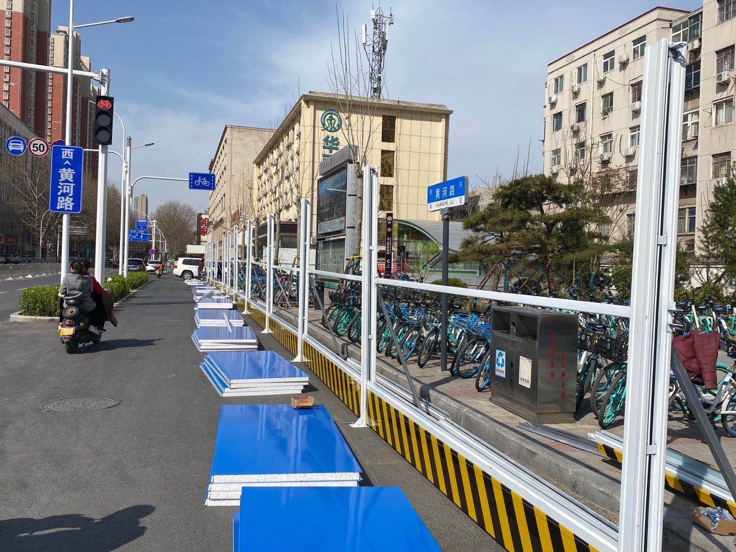 施工工地铁皮围挡施工计划-amjs澳金沙门线路首页实业洛阳围挡厂家