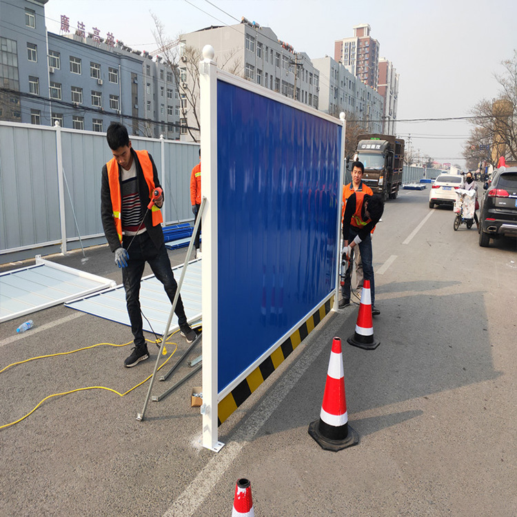 工地围挡质料及制作历程-amjs澳金沙门线路首页实业洛阳围挡厂家